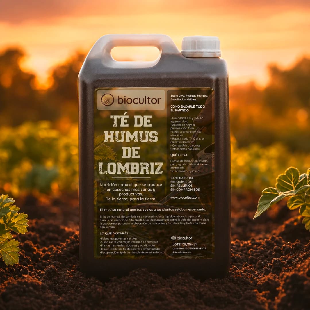 Formato 5 Litros — Té de Humus Biocultor