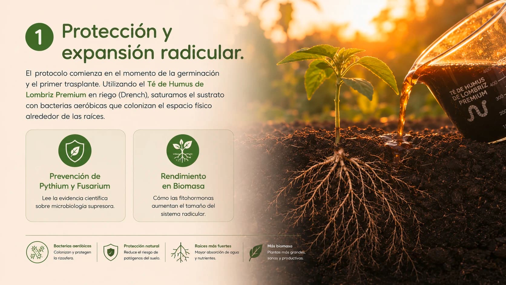 Protección radicular