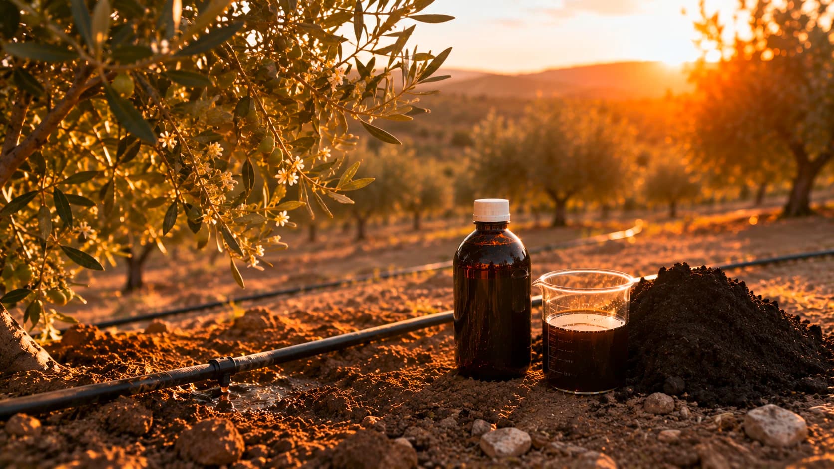 Té de Humus para Olivar en Andalucía: Resistencia al Estrés Hídrico
